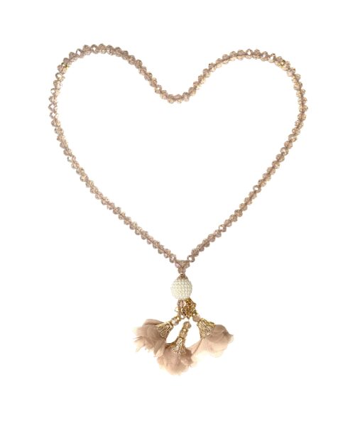 Tasbih Kristal met Flower