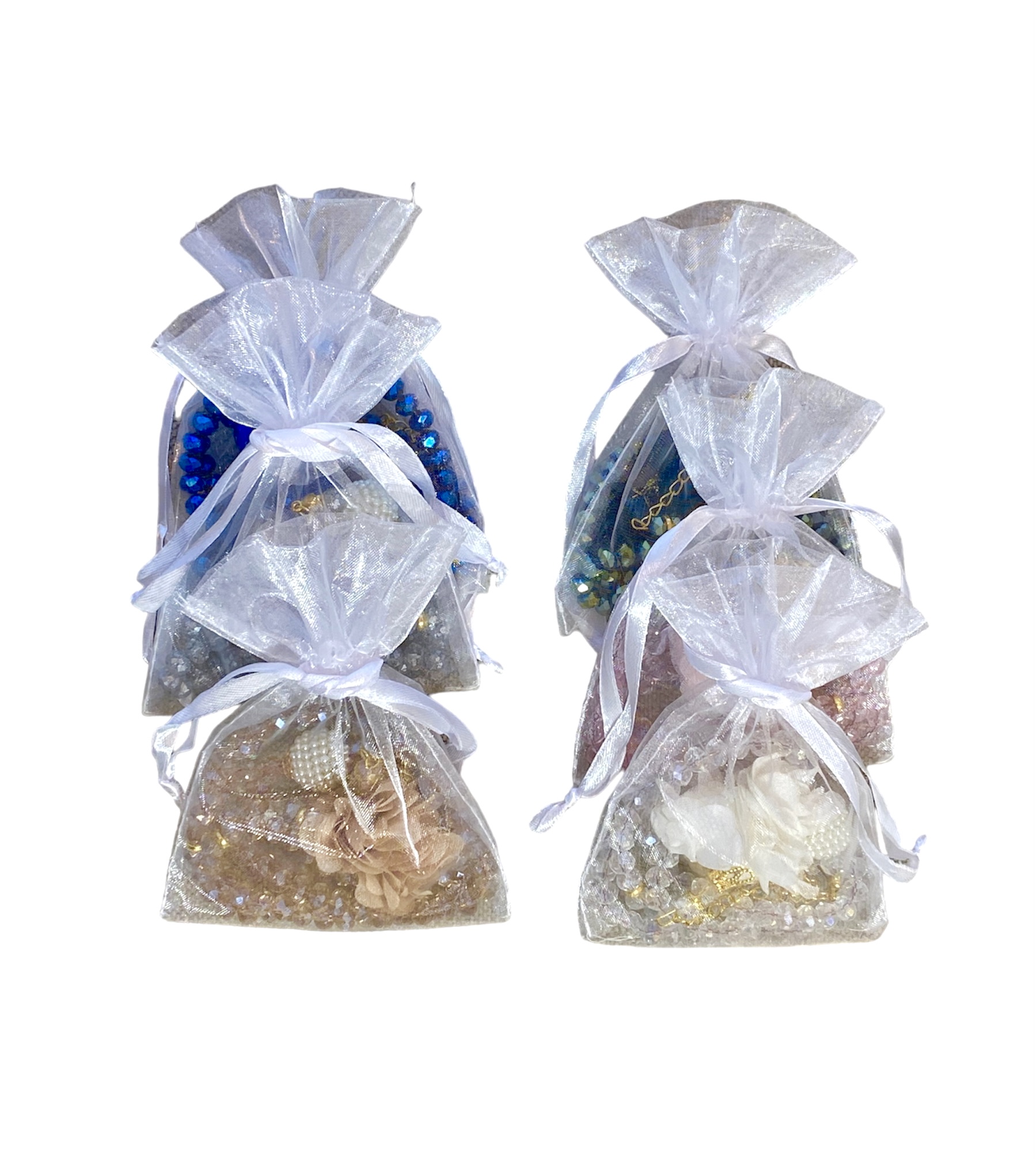 Tasbih Kristal met Flower - Afbeelding 2