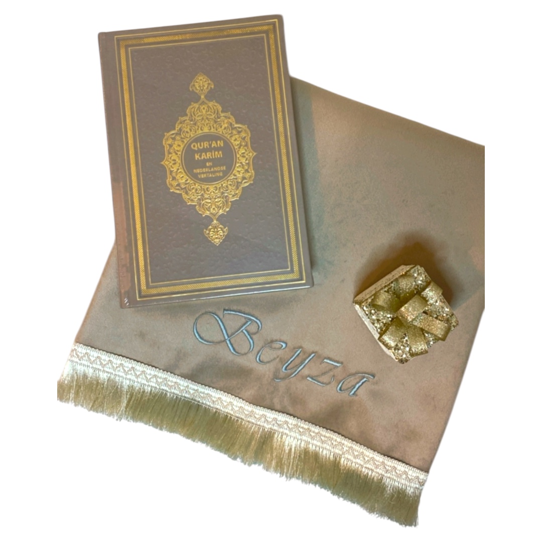 Jannah Gebedskleed Fluweel - Afbeelding 12