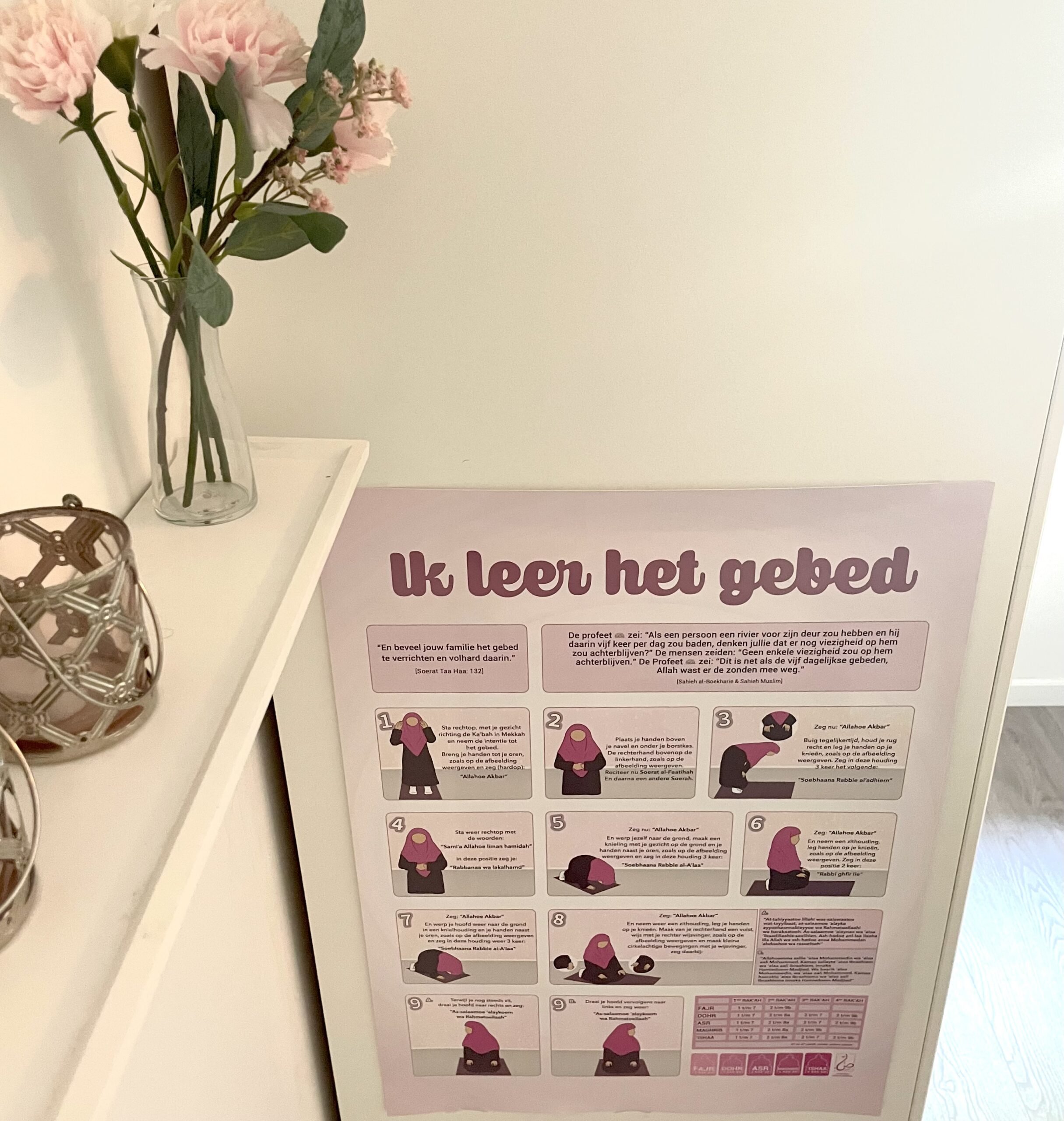 Poster Ik leer het gebed