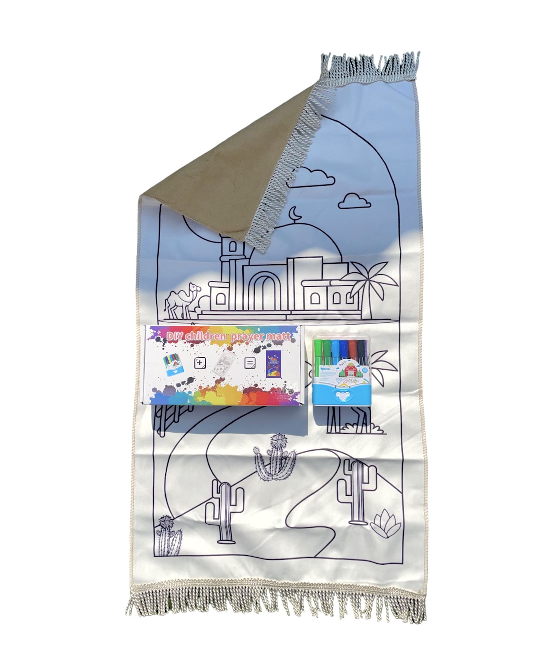 Inkleur gebedskleed kids - Afbeelding 4