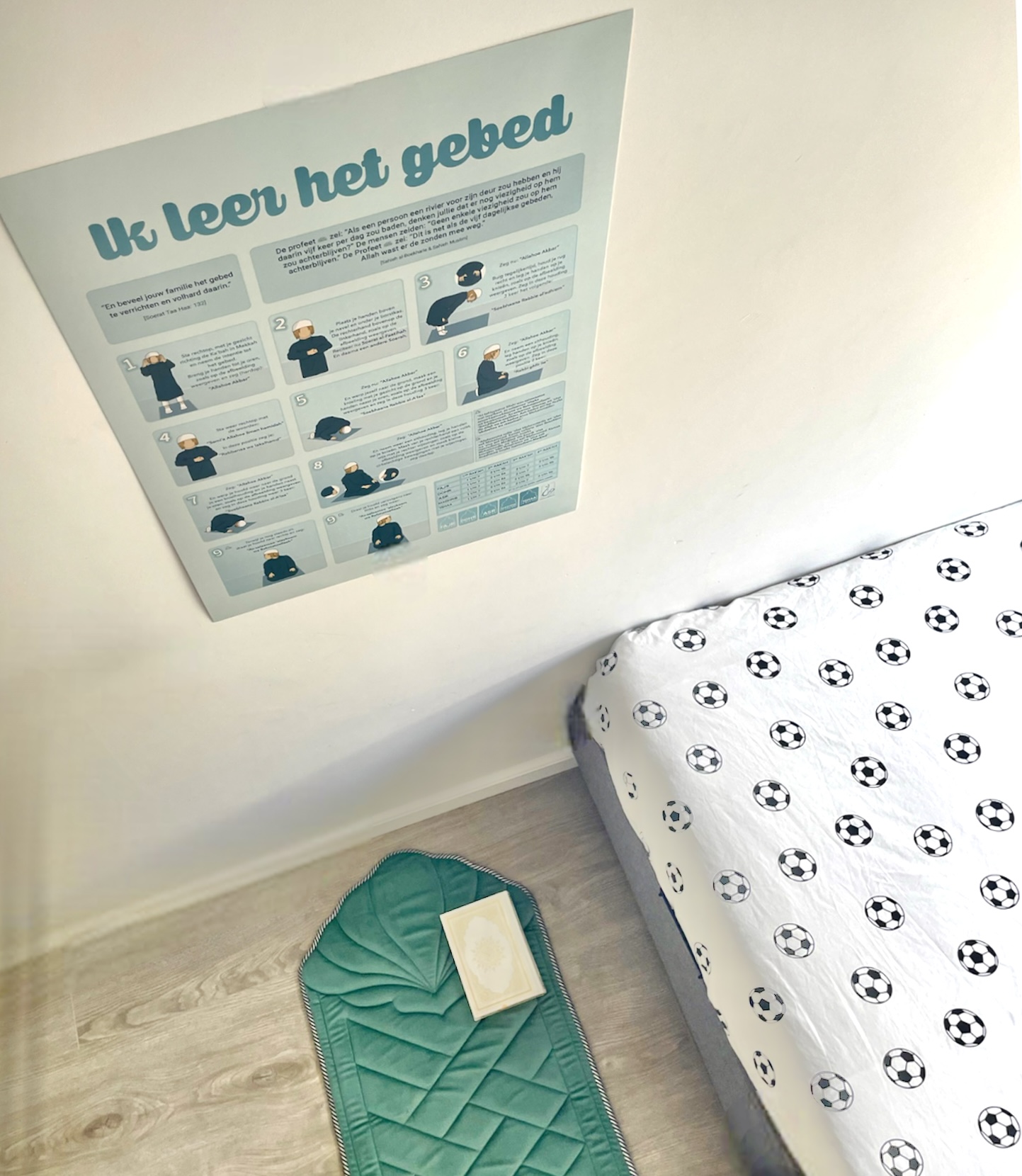 Poster Ik leer het gebed - Afbeelding 2