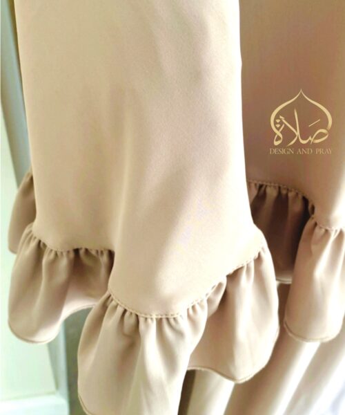 Alternative view of Jersey Ruffel Khimaar Set